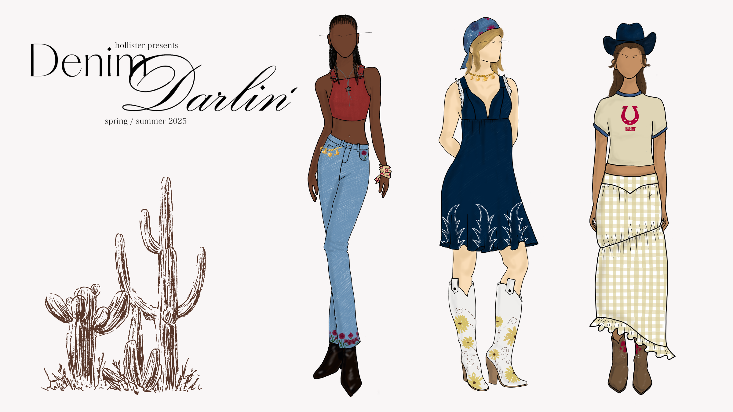 Denim Darlin' lifestyle mockup