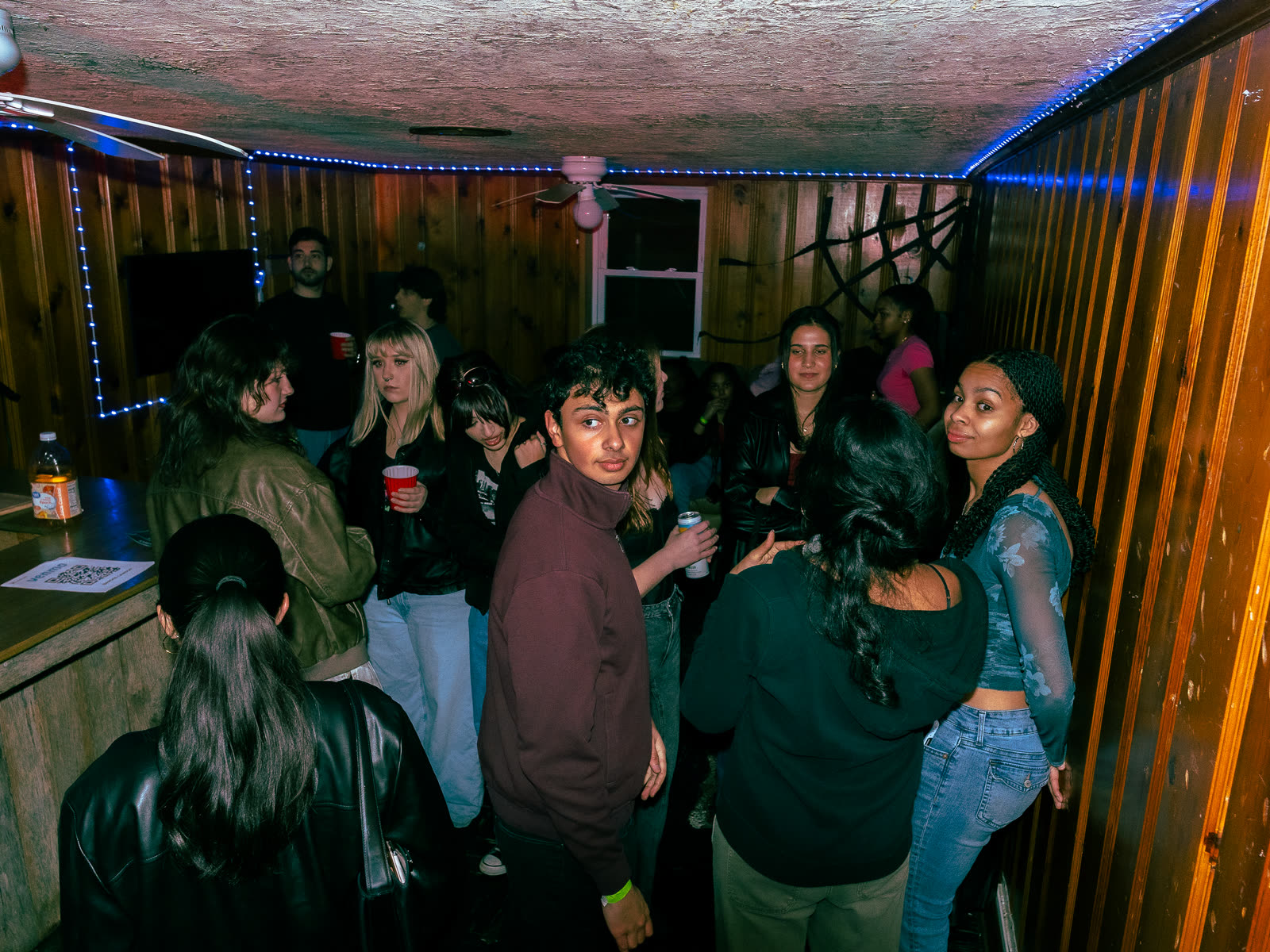 AfroFusion After Dark lit corner