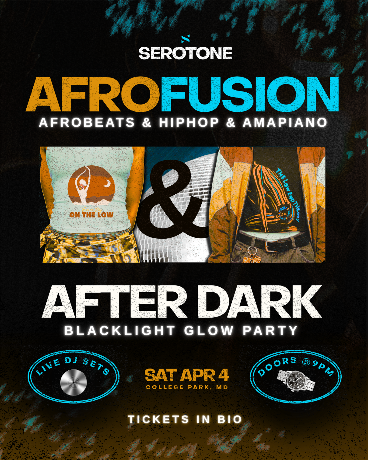 AfroFusion After Dark glow theme reference