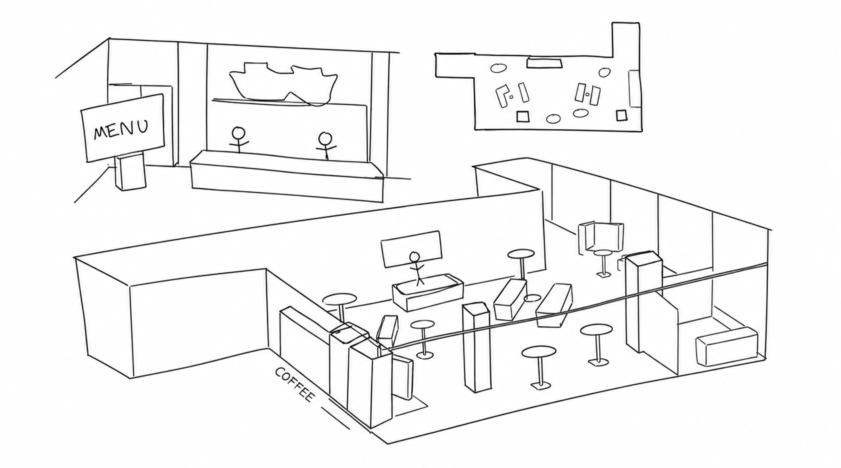 Club Café room layout
