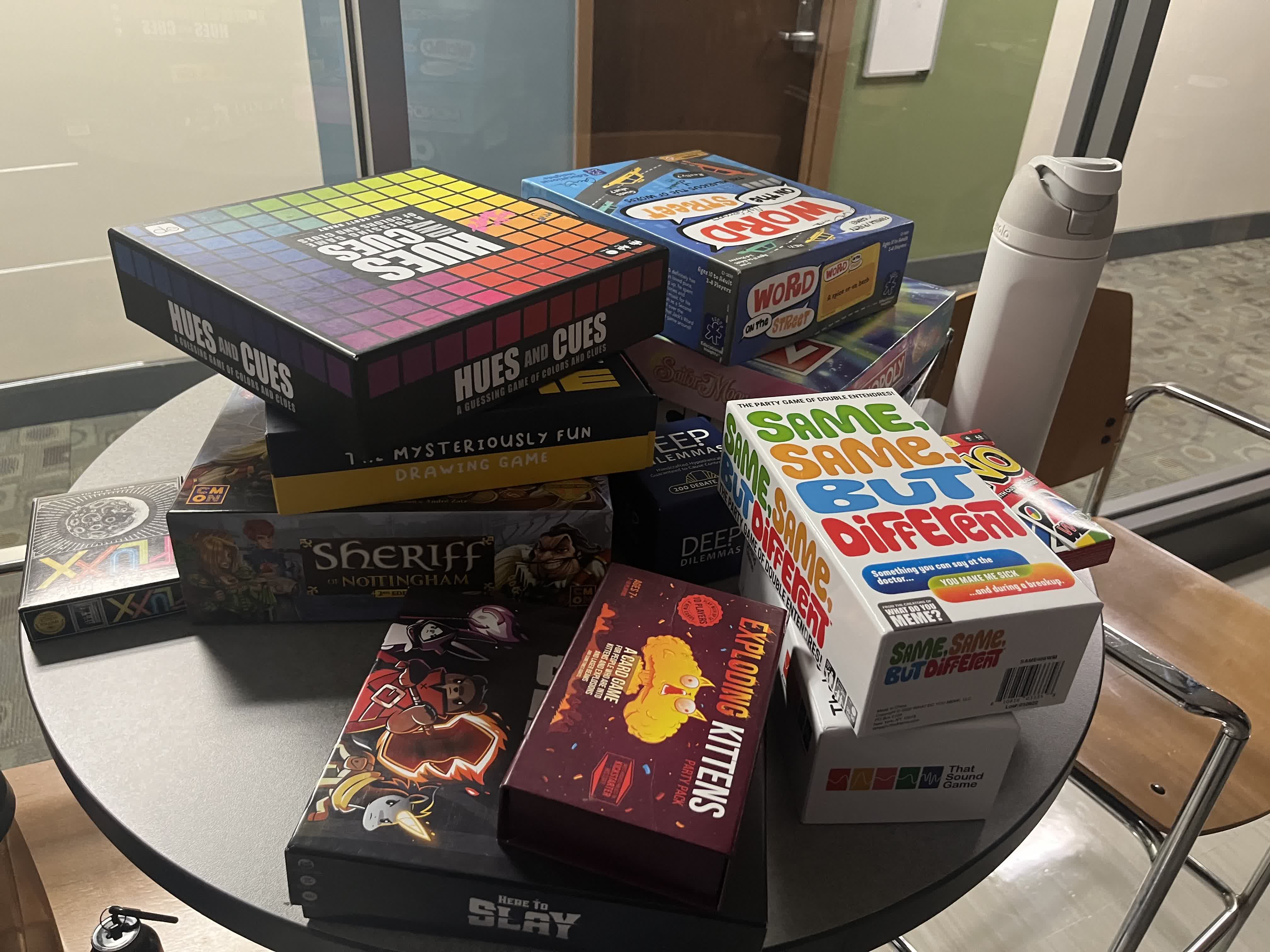 An early informal game night