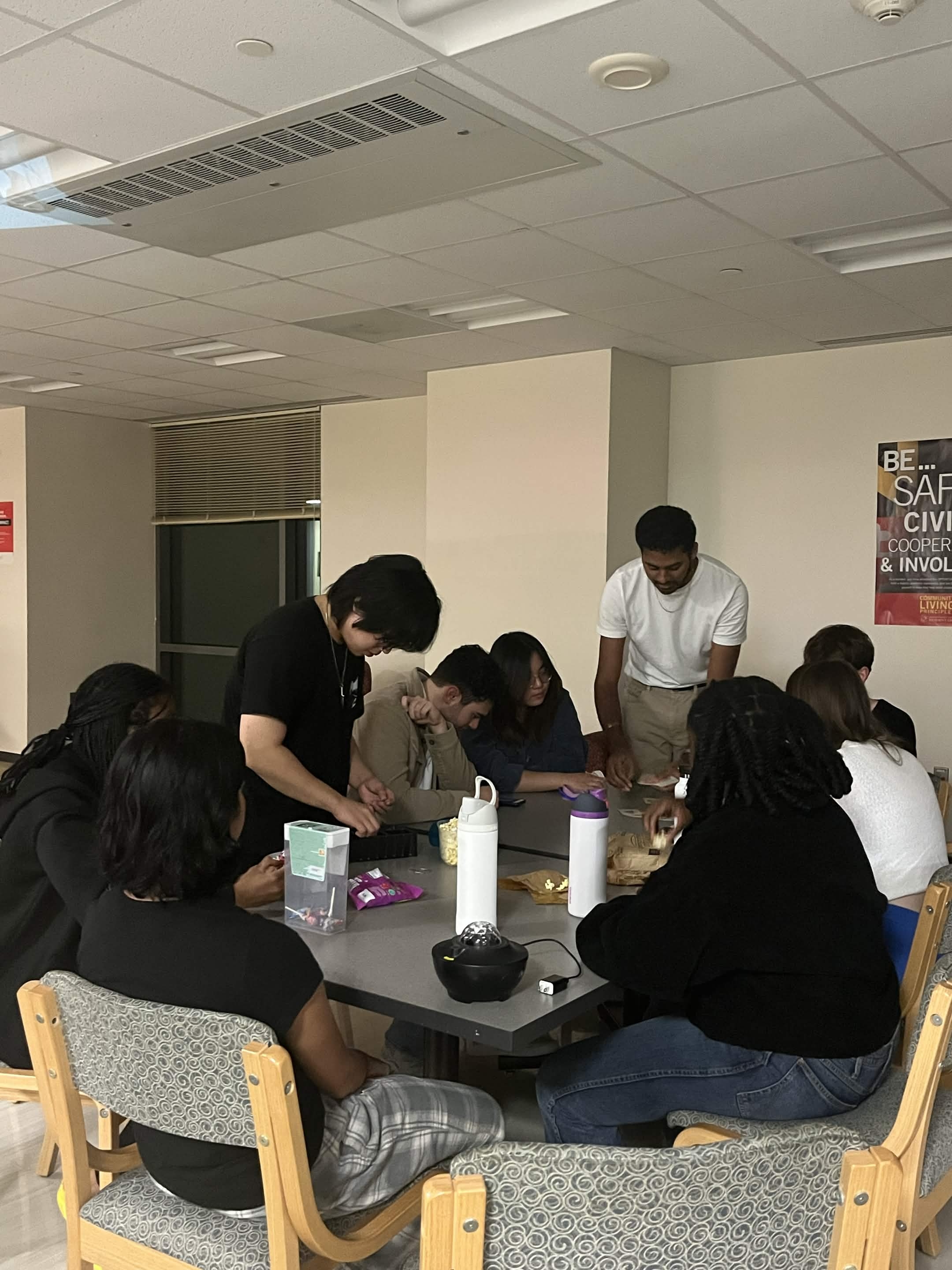 The first-ever game night