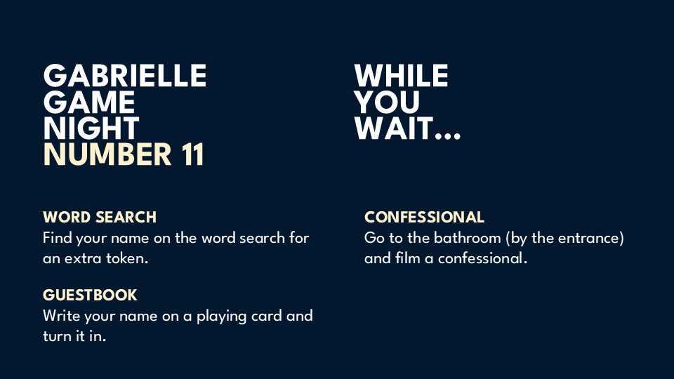 Rule set slide 1