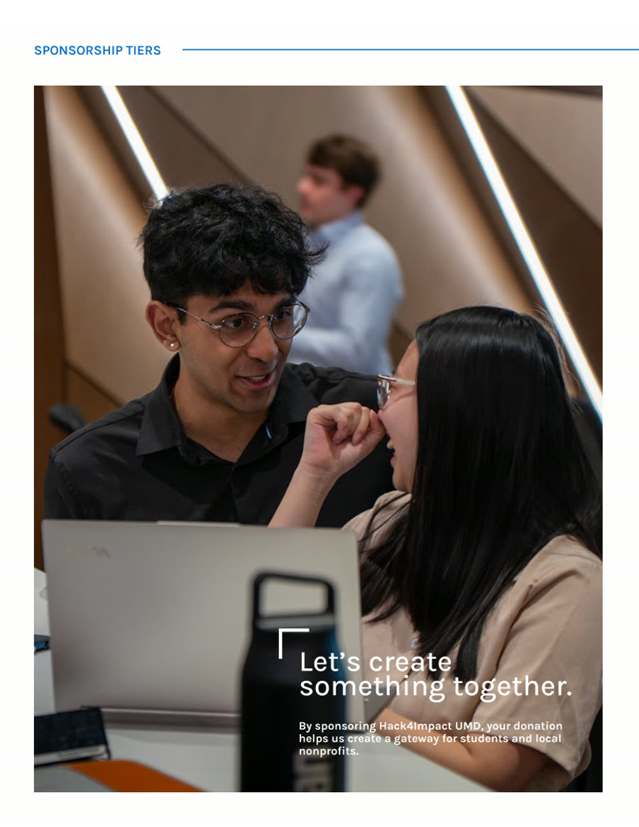 Hack4Impact Sponsorship Brochure page 6